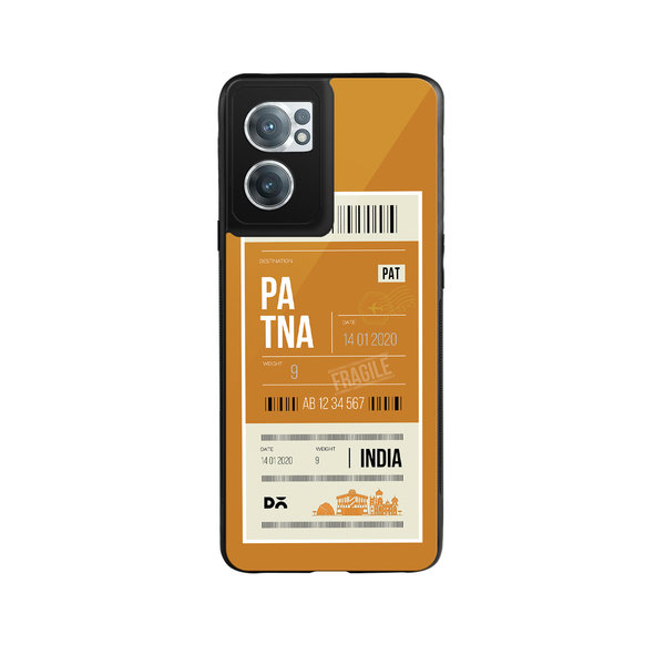 

DailyObjects Patna City Tag Glass Case Cover For OnePlus Nord CE 2