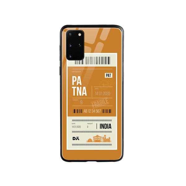 

DailyObjects Patna City Tag Glass Case Cover For Samsung Galaxy S20 Plus