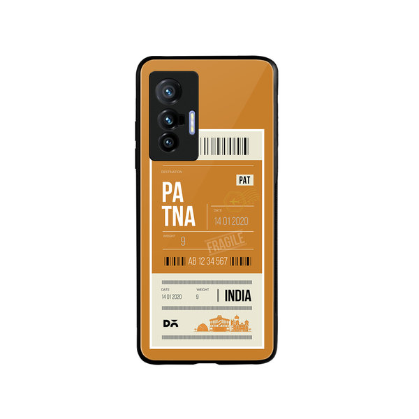 

DailyObjects Patna City Tag Glass Case Cover For Vivo X70