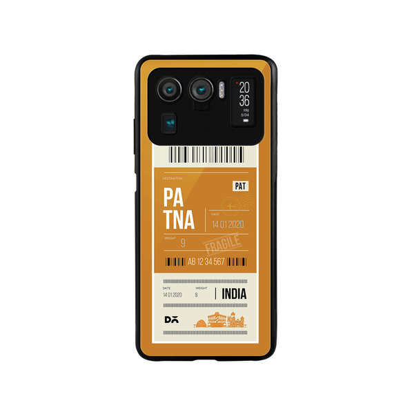 

DailyObjects Patna City Tag Glass Case Cover For Xiaomi Mi 11 Ultra