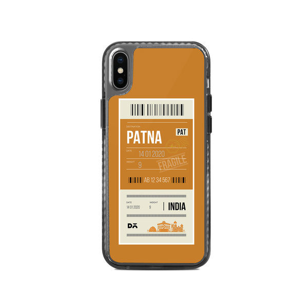 

DailyObjects Patna City Tag Stride 2.0 Case Cover For iPhone XS