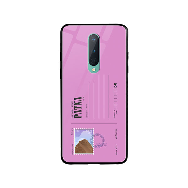 

DailyObjects Patna Gol Ghar Postcard Glass Case Cover For OnePlus 8