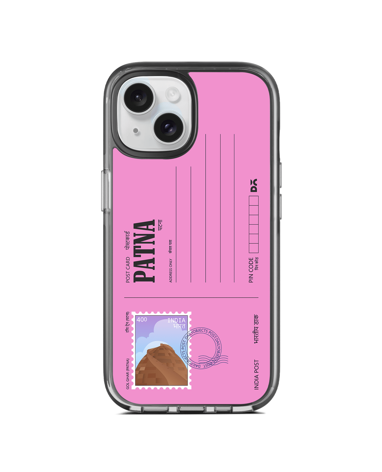 Patna Gol Ghar Postcard Stride 3.0 MagSafe Case Cover For iPhone 15