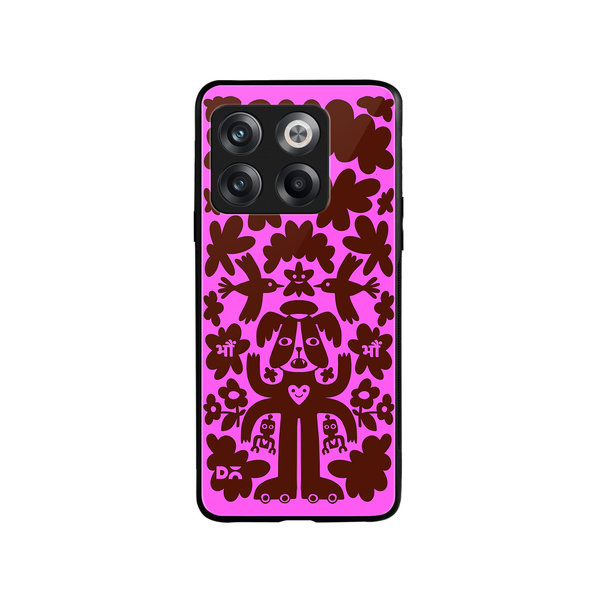 

DailyObjects Paw Angel Glass Case Cover For OnePlus 10T