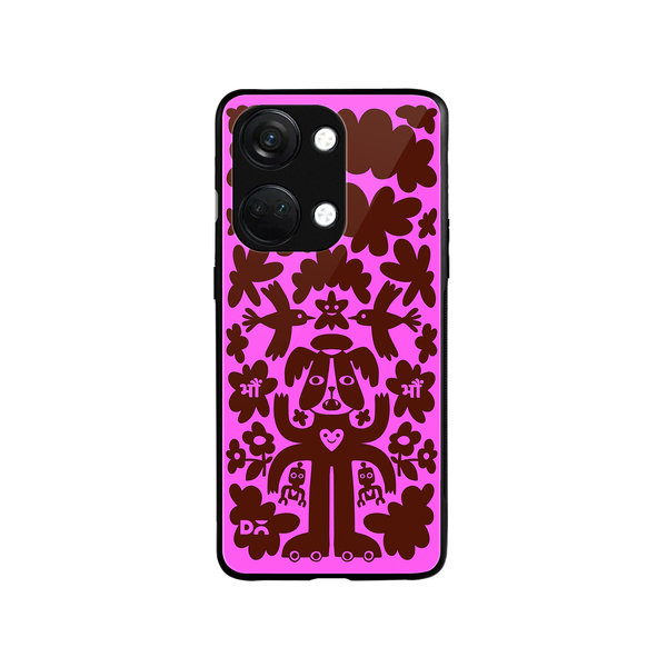 

DailyObjects Paw Angel Glass Case Cover For OnePlus Nord 3