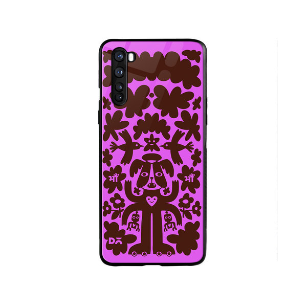

DailyObjects Paw Angel Glass Case Cover For OnePlus Nord