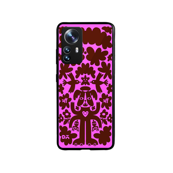 

DailyObjects Paw Angel Glass Case Cover For Xiaomi 12 Pro
