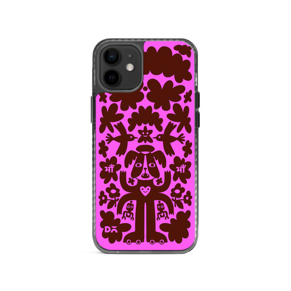 

DailyObjects Paw Angel Stride 2.0 Case Cover For iPhone 12