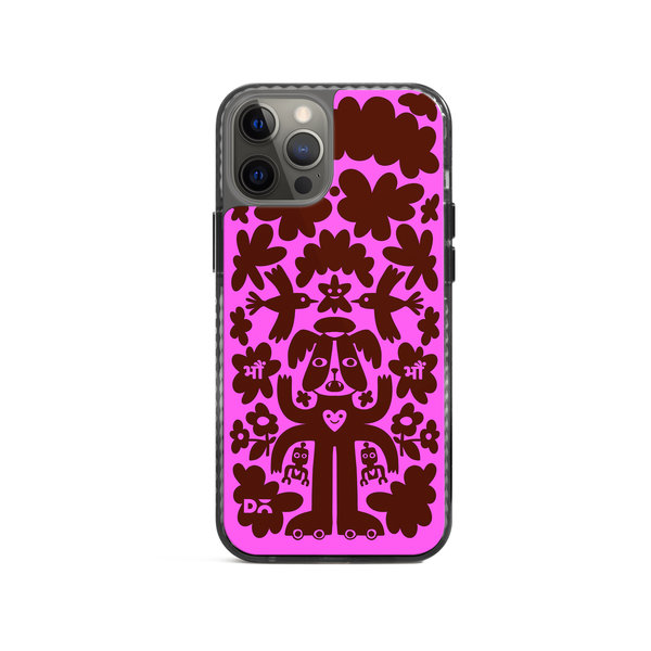 

DailyObjects Paw Angel Stride 2.0 Case Cover For iPhone 12 Pro