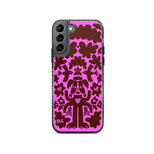 

DailyObjects Paw Angel Stride 2.0 Case Cover For Samsung Galaxy S21
