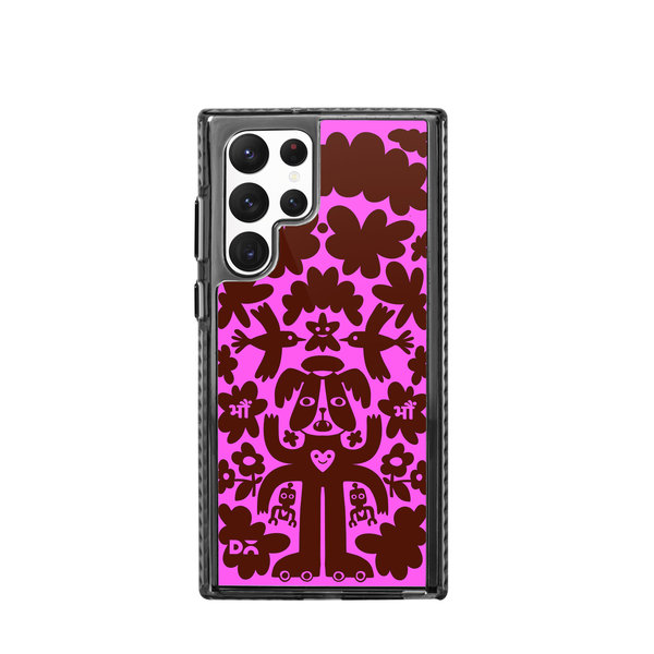 

DailyObjects Paw Angel Stride 2.0 Case Cover For Samsung Galaxy S23 Ultra