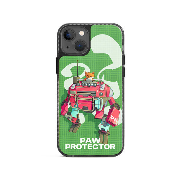 

DailyObjects Paw Protector Stride 2.0 Case Cover For iPhone 15