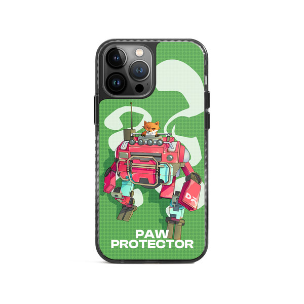 

DailyObjects Paw Protector Stride 2.0 Case Cover For iPhone 15 Pro Max