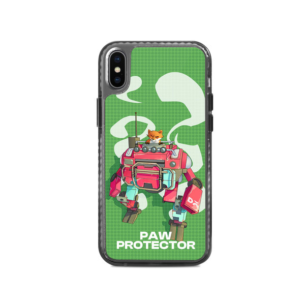 

DailyObjects Paw Protector Stride 2.0 Case Cover For iPhone XS