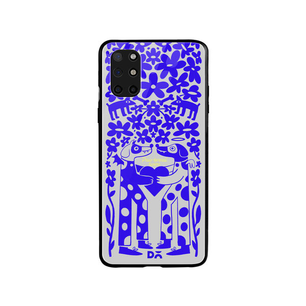 

DailyObjects Paw-Ternal Twins Glass Case Cover For OnePlus 8T