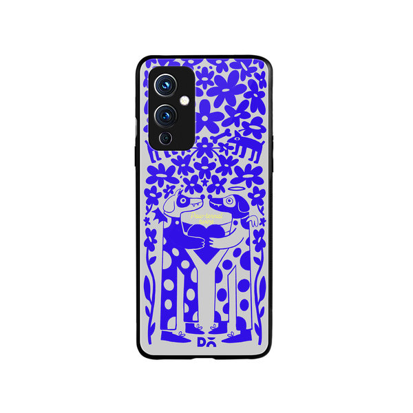 

DailyObjects Paw-Ternal Twins Glass Case Cover For OnePlus 9