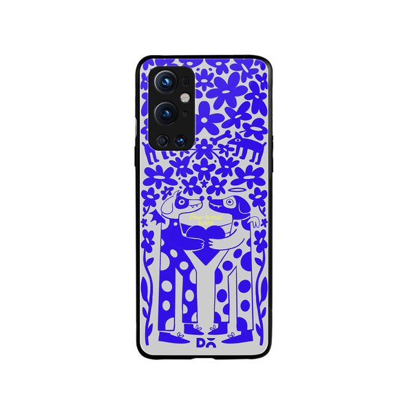 

DailyObjects Paw-Ternal Twins Glass Case Cover For OnePlus 9 Pro