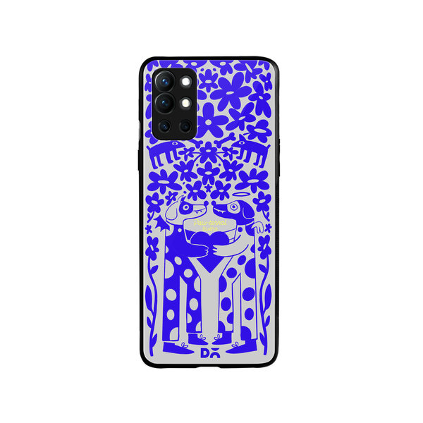 

DailyObjects Paw-Ternal Twins Glass Case Cover For OnePlus 9R