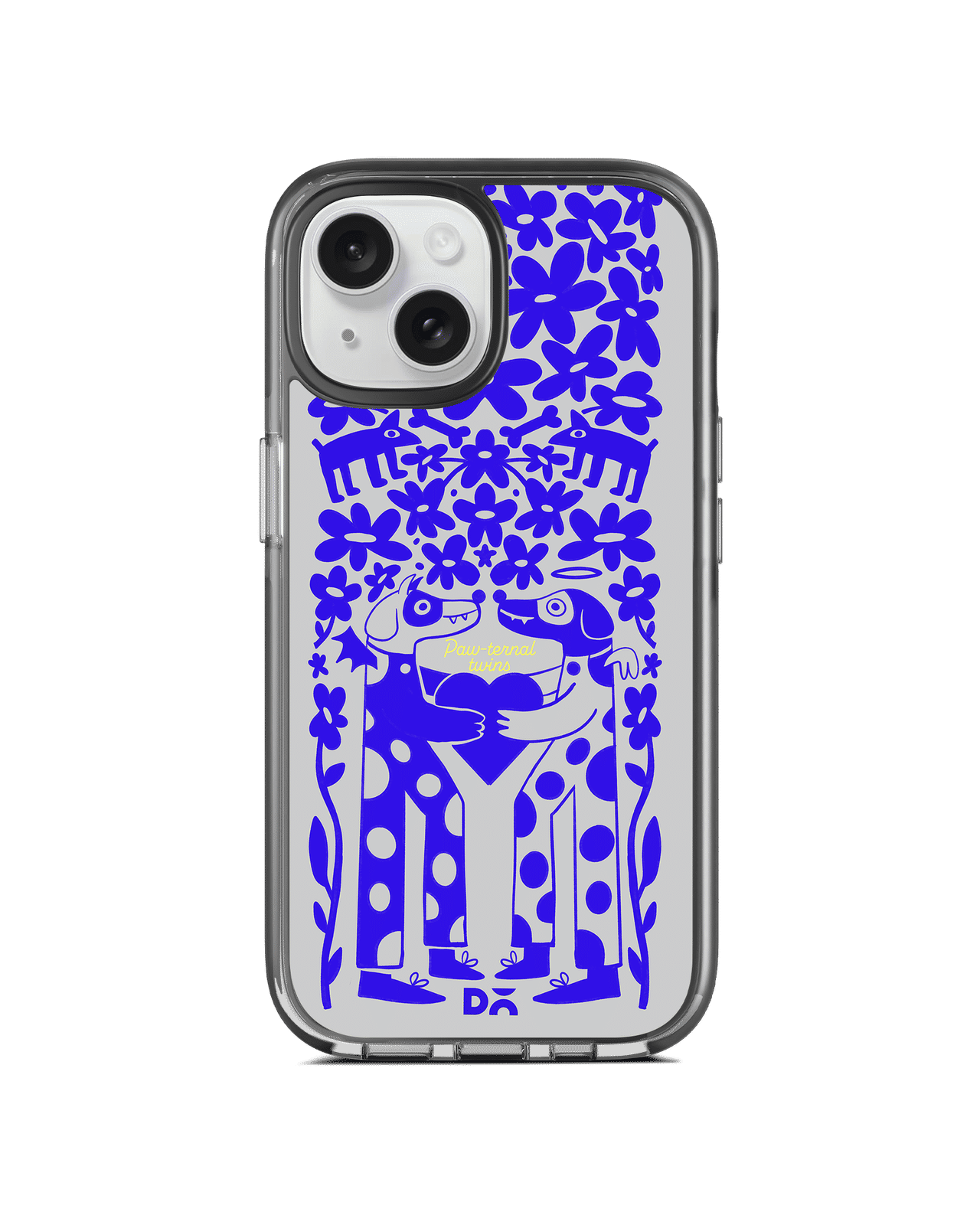 Paw-Ternal Twins Stride 3.0 MagSafe Case Cover For iPhone 15