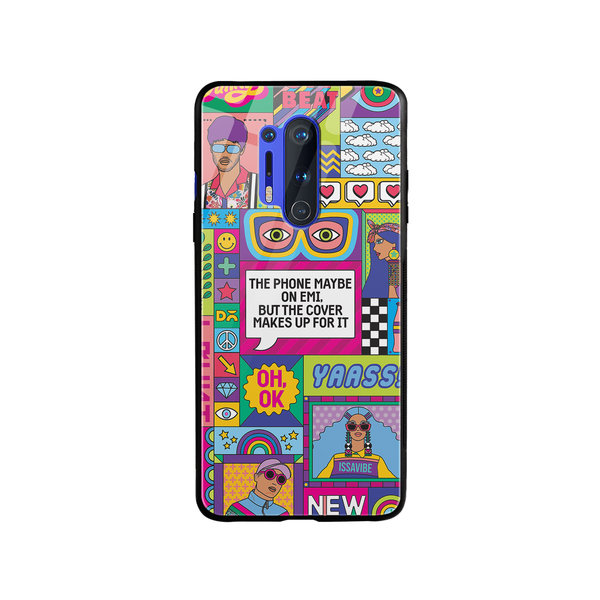 

DailyObjects Phone on EMI Glass Case Cover For OnePlus 8 Pro