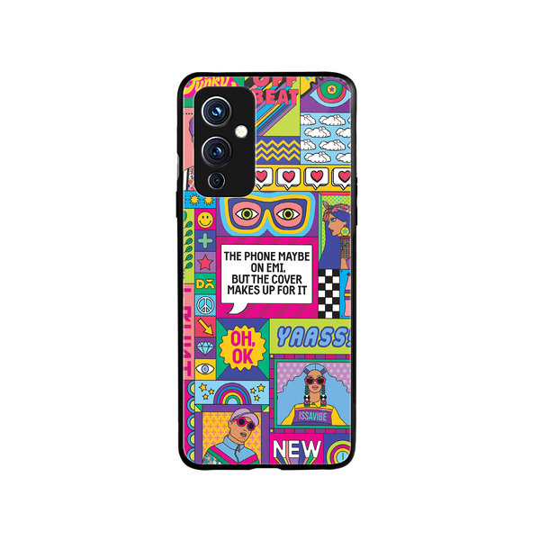 

DailyObjects Phone on EMI Glass Case Cover For OnePlus 9