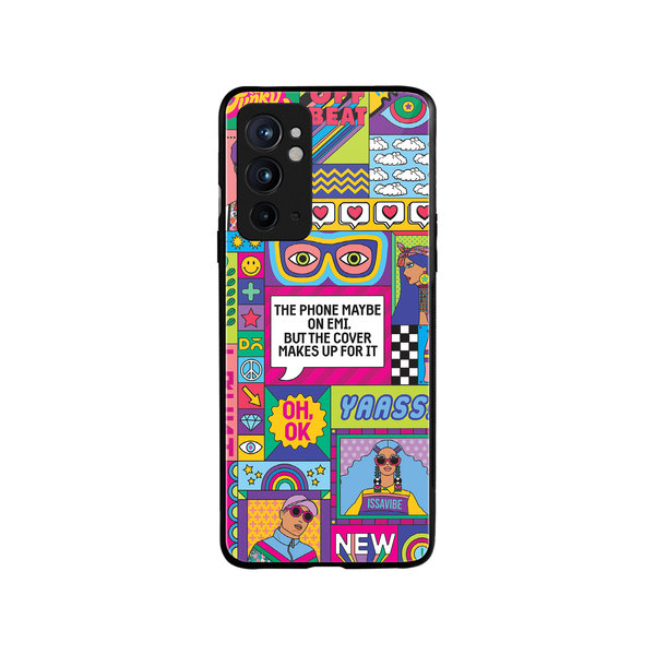 

DailyObjects Phone on EMI Glass Case Cover For OnePlus 9RT