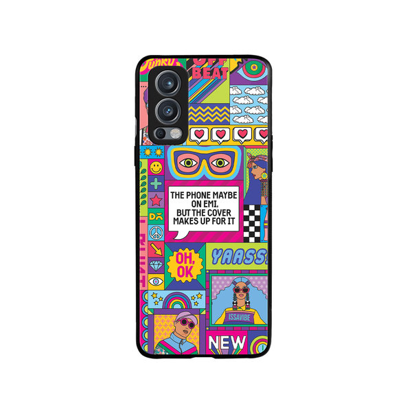 

DailyObjects Phone on EMI Glass Case Cover For OnePlus Nord 2