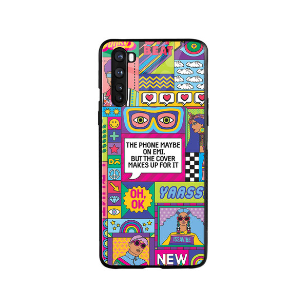 

DailyObjects Phone on EMI Glass Case Cover For OnePlus Nord