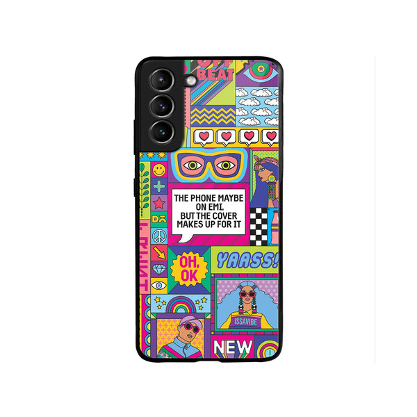 

DailyObjects Phone on EMI Glass Case Cover For Samsung Galaxy S22