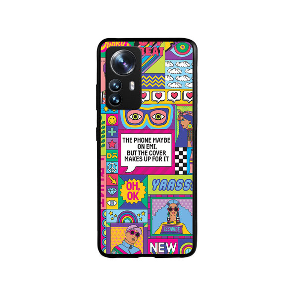 

DailyObjects Phone on EMI Glass Case Cover For Xiaomi 12 Pro