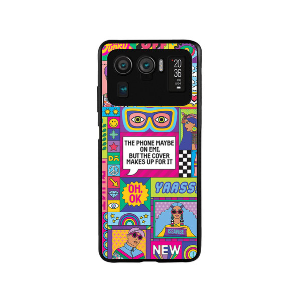 

DailyObjects Phone on EMI Glass Case Cover For Xiaomi Mi 11 Ultra