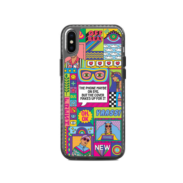

DailyObjects Phone on EMI Stride 2.0 Case Cover For iPhone XS
