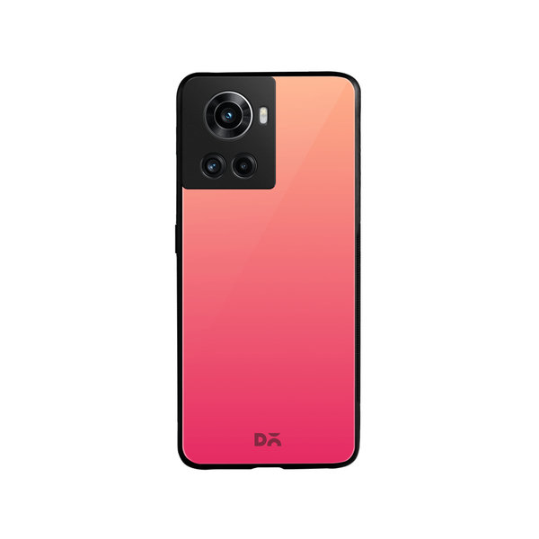 

DailyObjects Pink Carnation Gradient Glass Case Cover For OnePlus 10R