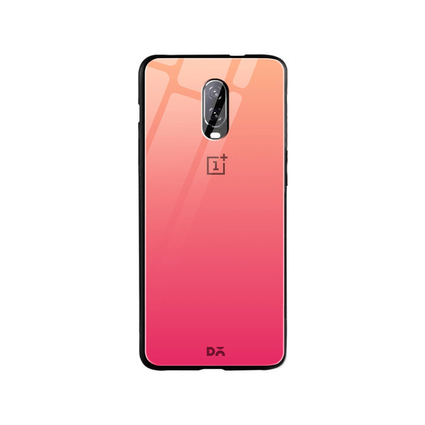 

DailyObjects Pink Carnation Gradient Glass Case Cover For OnePlus 7