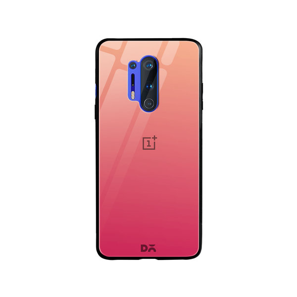 

DailyObjects Pink Carnation Gradient Glass Case Cover For OnePlus 8 Pro
