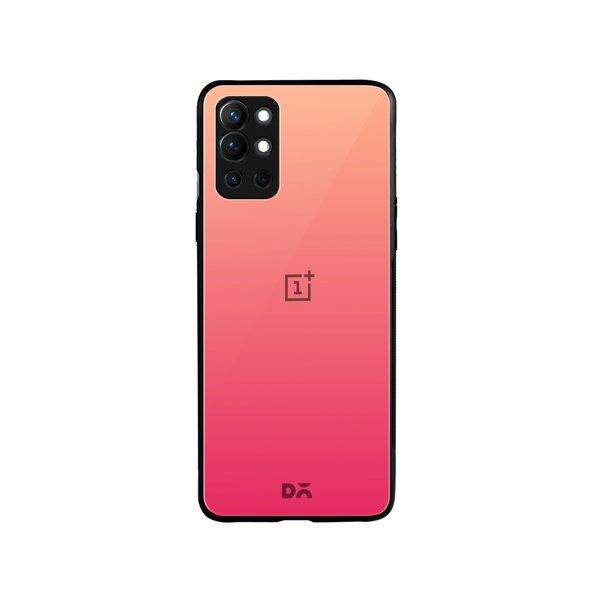 

DailyObjects Pink Carnation Gradient Glass Case Cover For OnePlus 9R