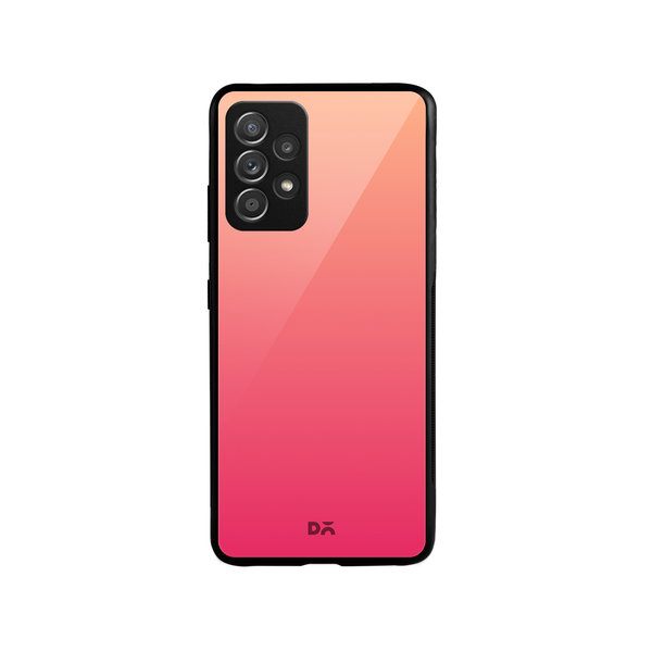 

DailyObjects Pink Carnation Gradient Glass Case Cover For Samsung Galaxy A53