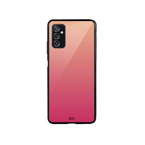 

DailyObjects Pink Carnation Gradient Glass Case Cover For Samsung Galaxy M52