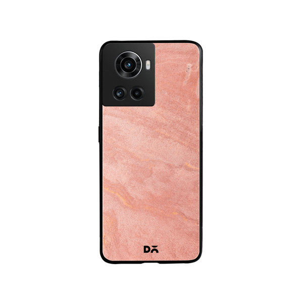 

DailyObjects Pink Marble Sand Glass Case Cover For OnePlus 10R