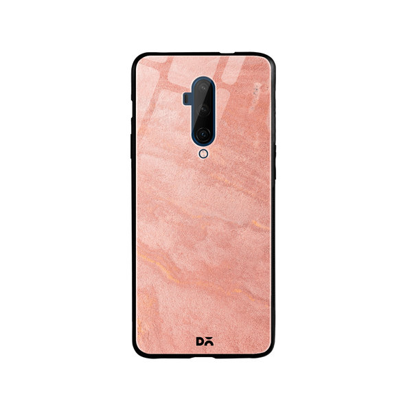 

DailyObjects Pink Marble Sand Glass Case Cover For OnePlus 7T Pro