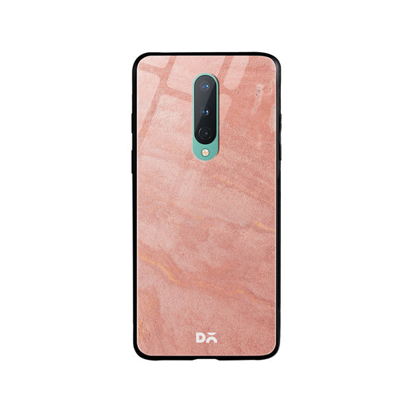 

DailyObjects Pink Marble Sand Glass Case Cover For OnePlus 8