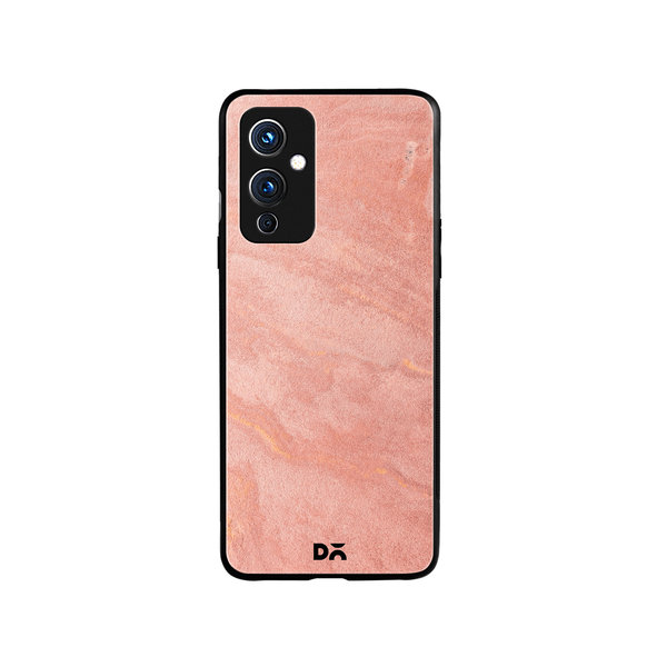 

DailyObjects Pink Marble Sand Glass Case Cover For OnePlus 9