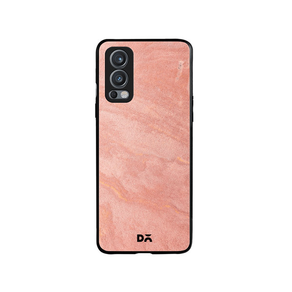 

DailyObjects Pink Marble Sand Glass Case Cover For OnePlus Nord 2