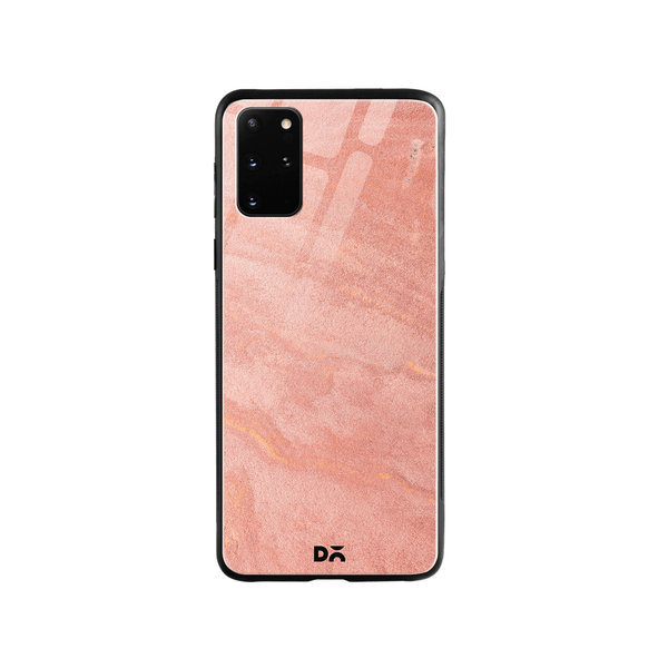 

DailyObjects Pink Marble Sand Glass Case Cover For Samsung Galaxy S20 Plus