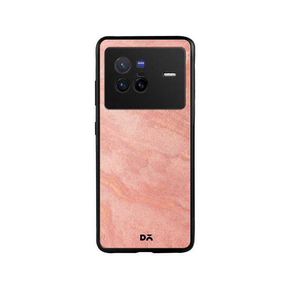 

DailyObjects Pink Marble Sand Glass Case Cover For Vivo X80