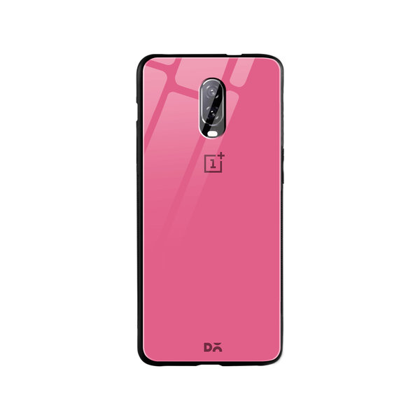 

DailyObjects Pink Punch Glass Case Cover For OnePlus 7