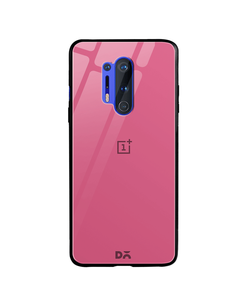 Pink Punch Glass Case Cover For OnePlus 8 Pro