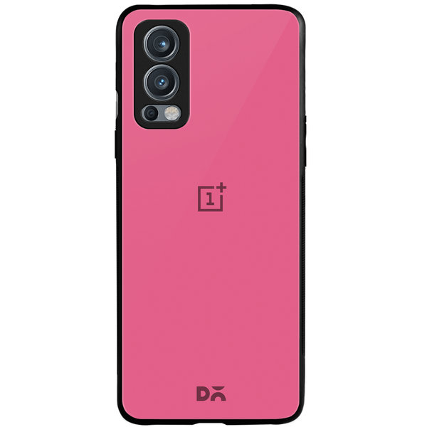 DailyObjects Pink Punch Glass Case Cover For OnePlus Nord 2