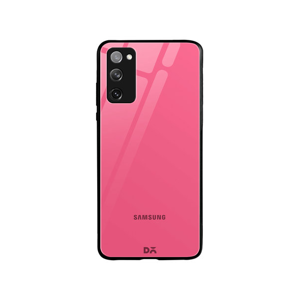 

DailyObjects Pink Punch Glass Case Cover For Samsung Galaxy S20 FE
