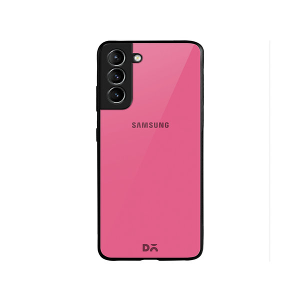 

DailyObjects Pink Punch Glass Case Cover For Samsung Galaxy S22 Plus